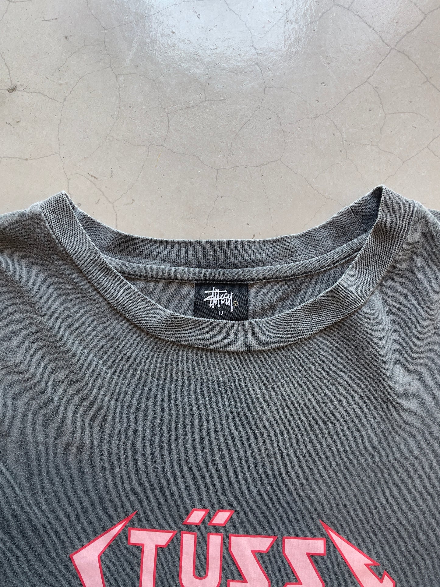 Stussy Metallica Font Tour Tee