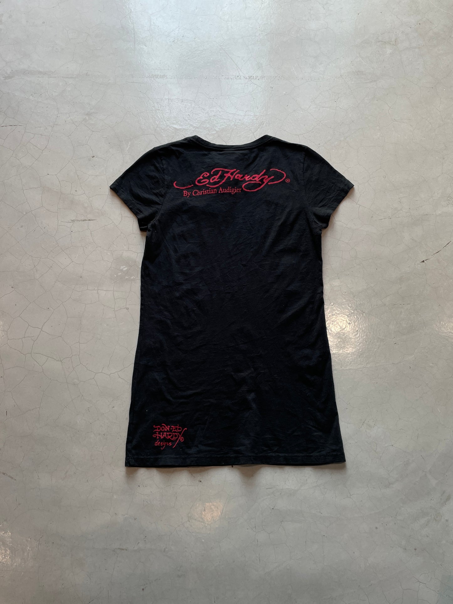 Y2K DEADSTOCK Ed Hardy "Love is Gamble" Top