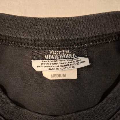 Vtg Warner Bros Movie World Tee