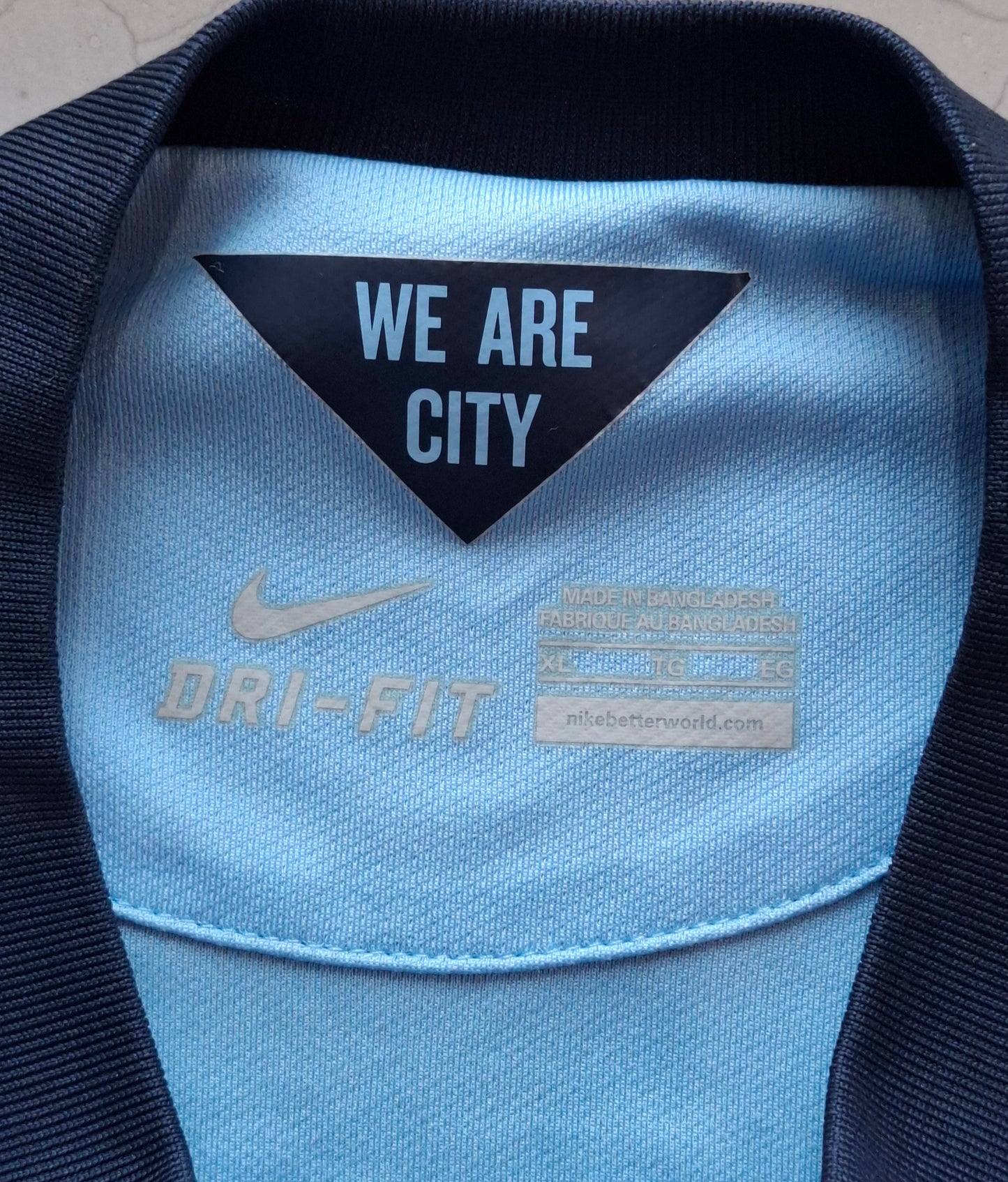 Man city 2014 home (Aguero) jersey