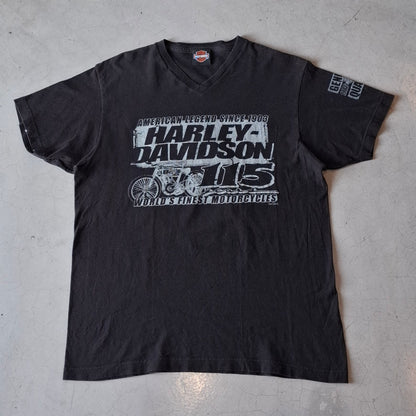 2018 Harley Davidson Riydah Saudi Arabia V-Neck Tee