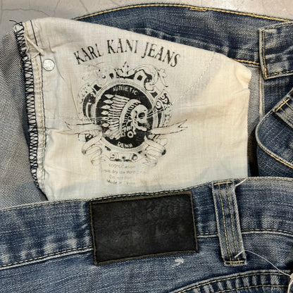 Y2k karl kani Jorts