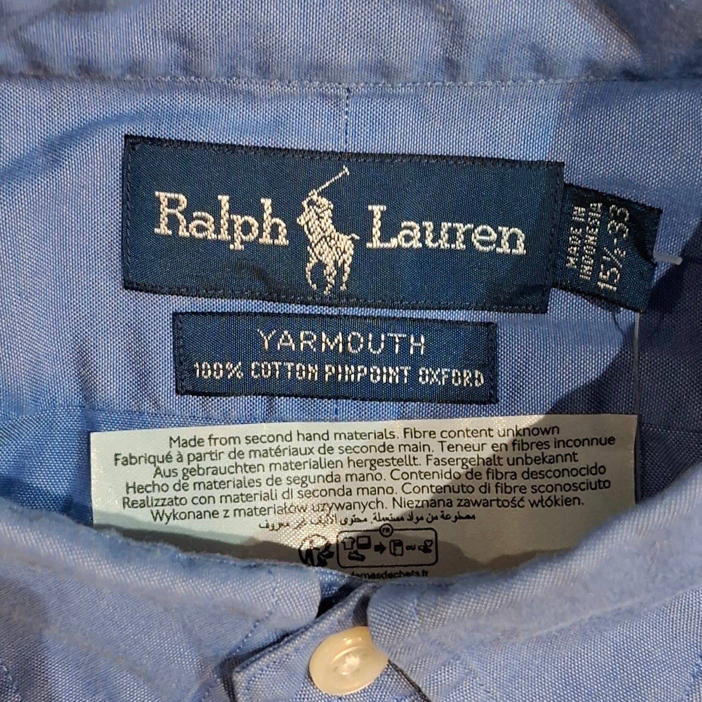 Polo Ralph Lauren Blue Button-up Shirt
