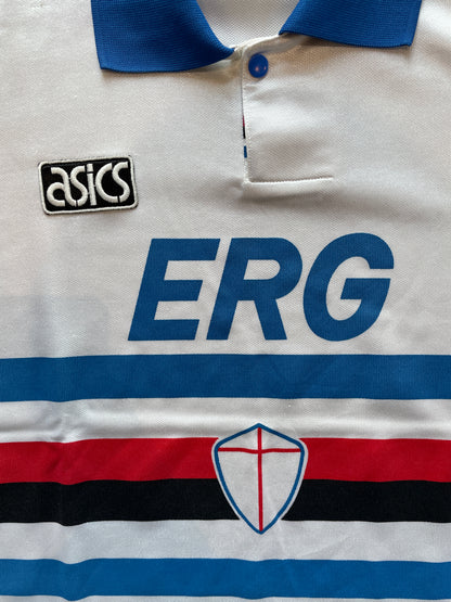 Vtg 1993-94 Asics Sampdoria Away Kit