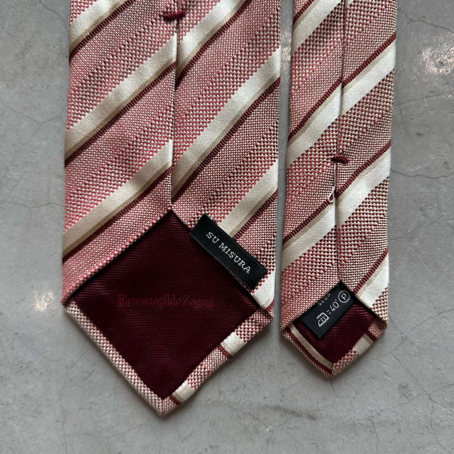 Vintage Zegna Su Misura tie