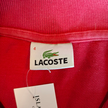 Red Lacoste Polo Shirt
