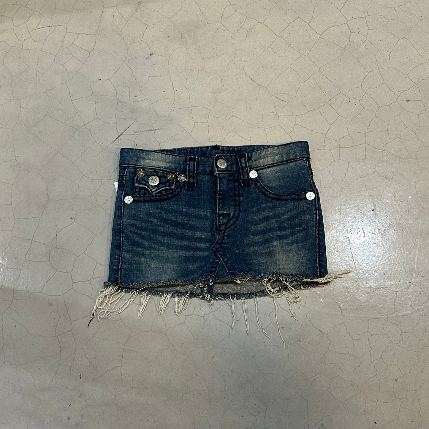 True Religion y2k Denim Mini