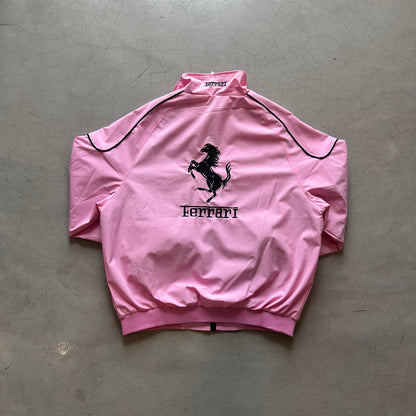 Pink Ferrari Racing Jacket