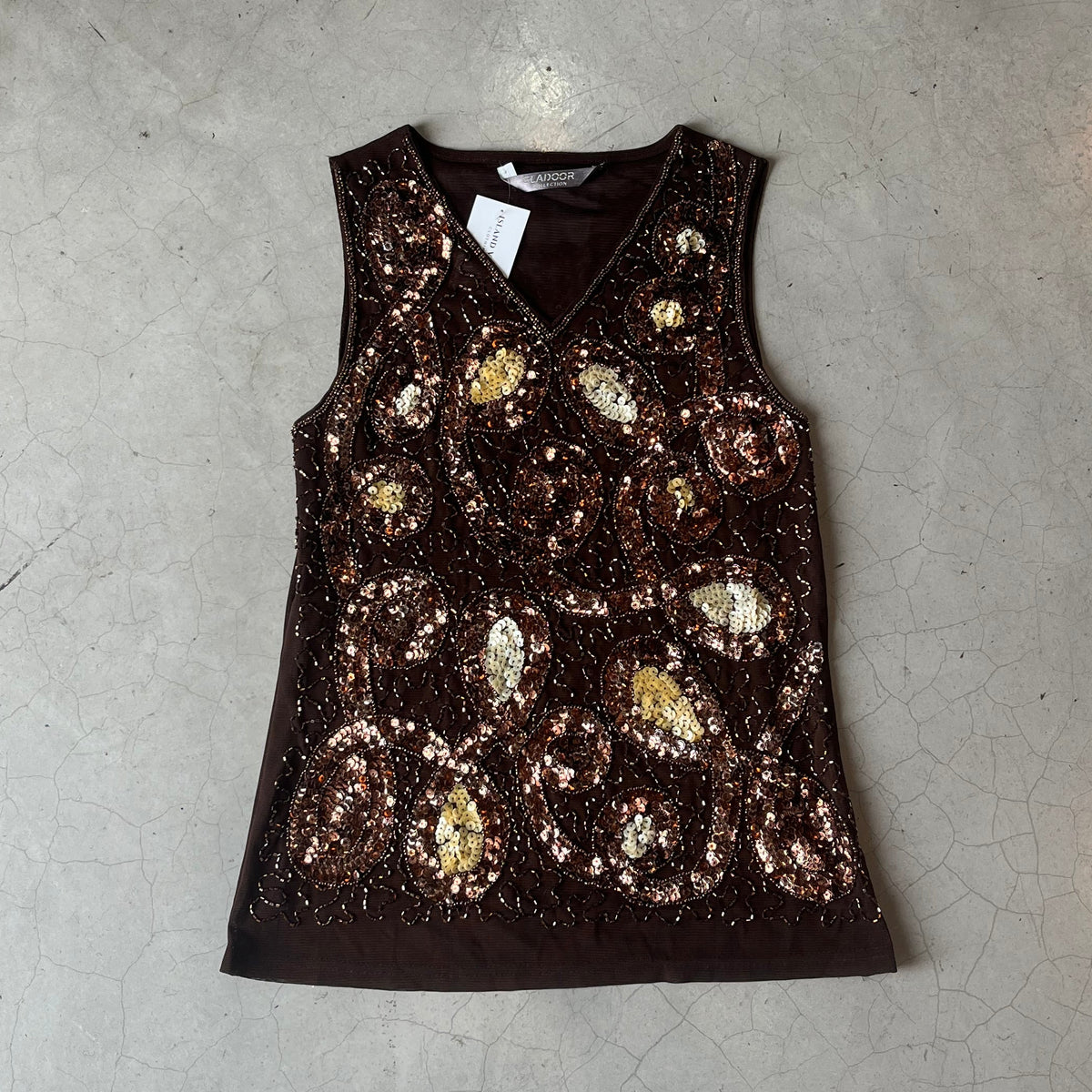 Y2K Gladoor Sequin Top