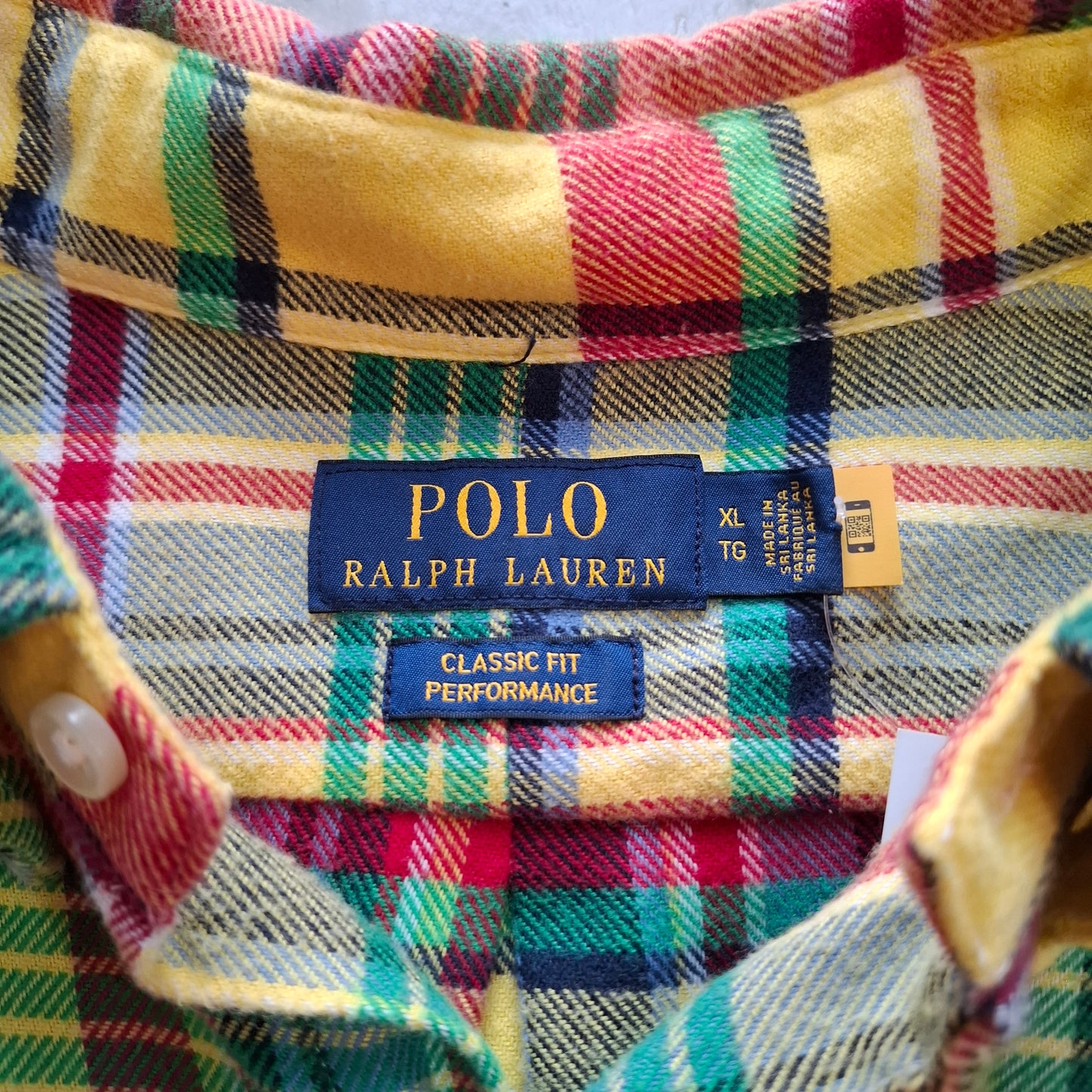 Polo Ralph Lauren Yellow Button-up Shirt