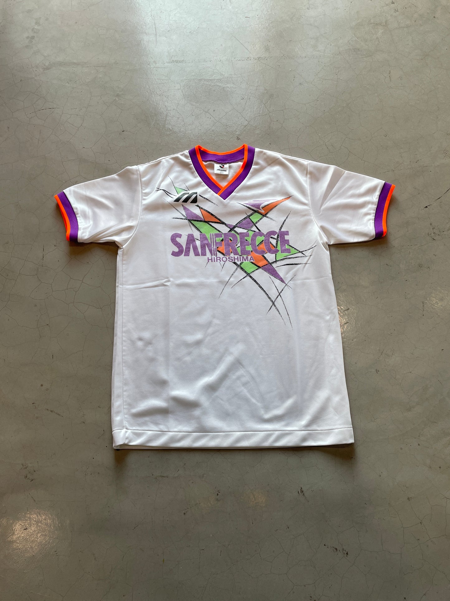 Vtg 1993-95 Mizuno Sanfreece Hiroshima Home Kit