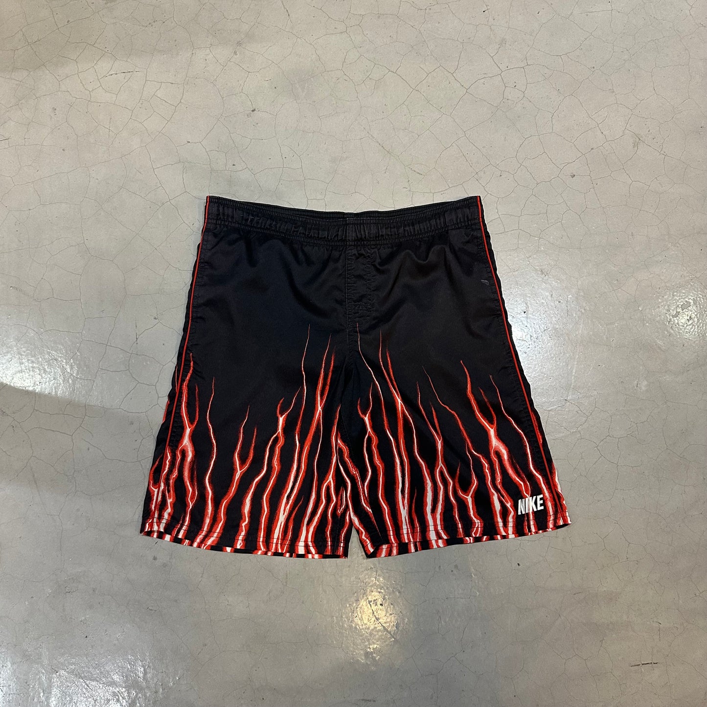 Rare Vintage Nike Flame Shorts