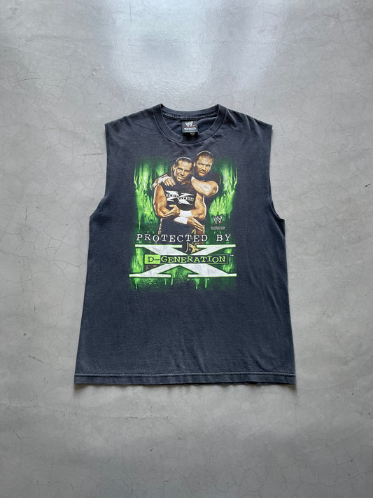 Vtg 2002 WWE D Generation X Chopped Tee