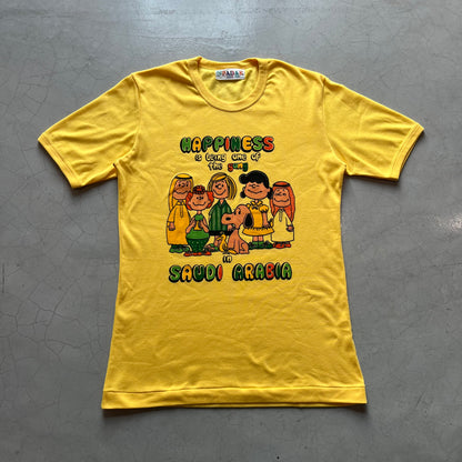 Vintage 80's Saudi Snoopy Happiness T-shirt
