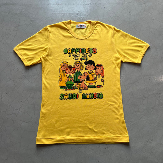 Vintage 80's Saudi Snoopy Happiness T-shirt