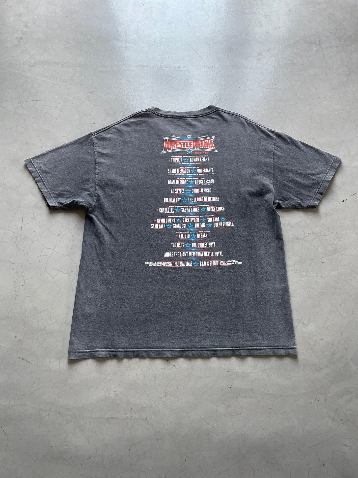 WWE 2016 Wrestlemania 32 Tee