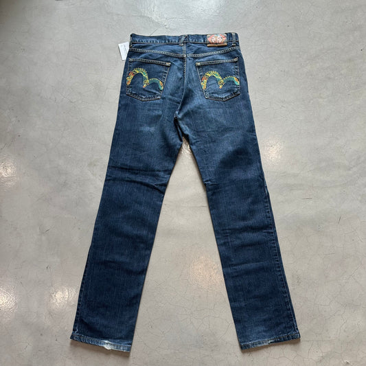 Dragon Logo Evisu Jeans