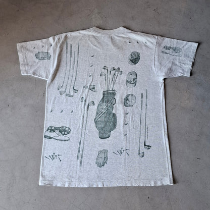 Vtg 90's Golf AOP Tee