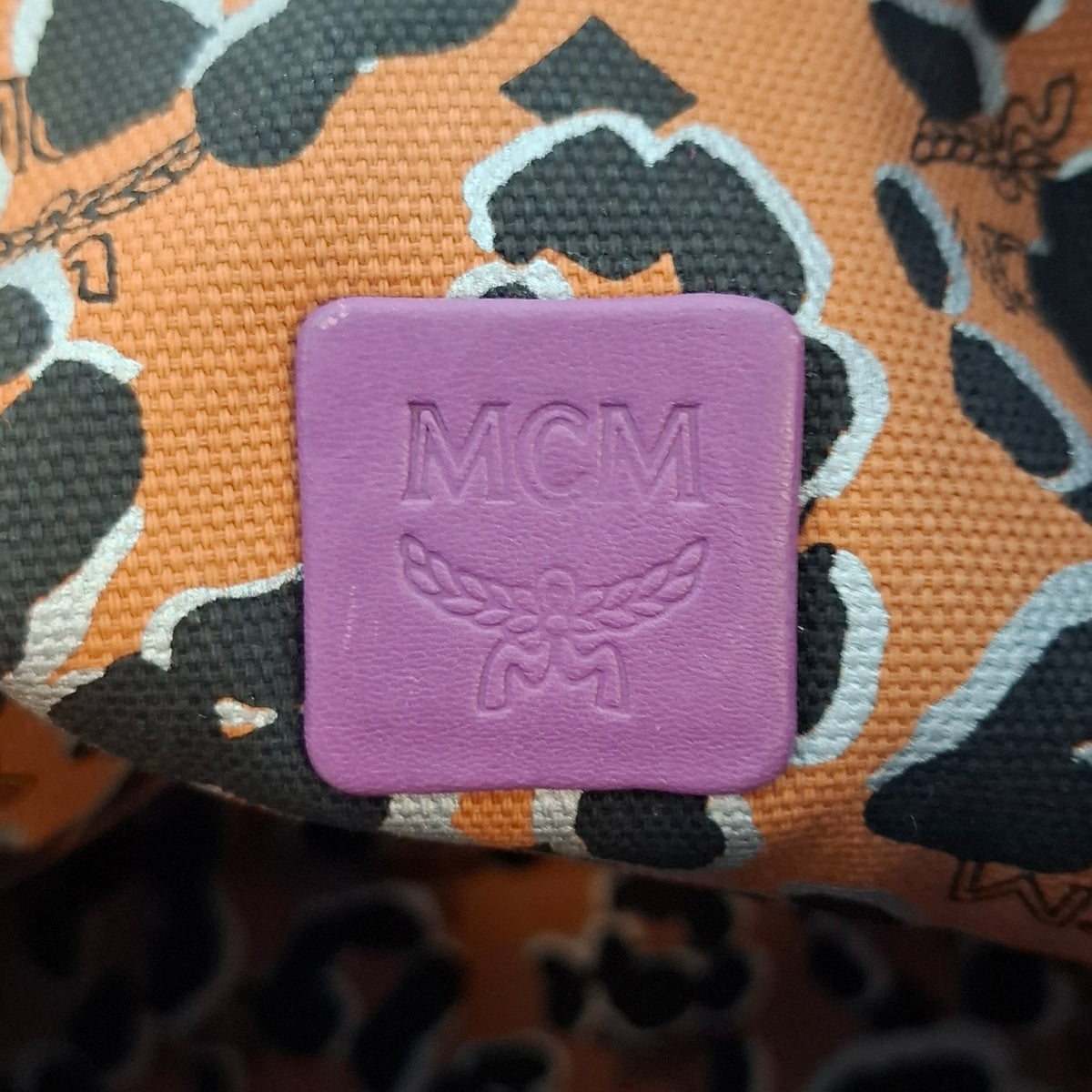 MCM Anya Leather Tote Bag
