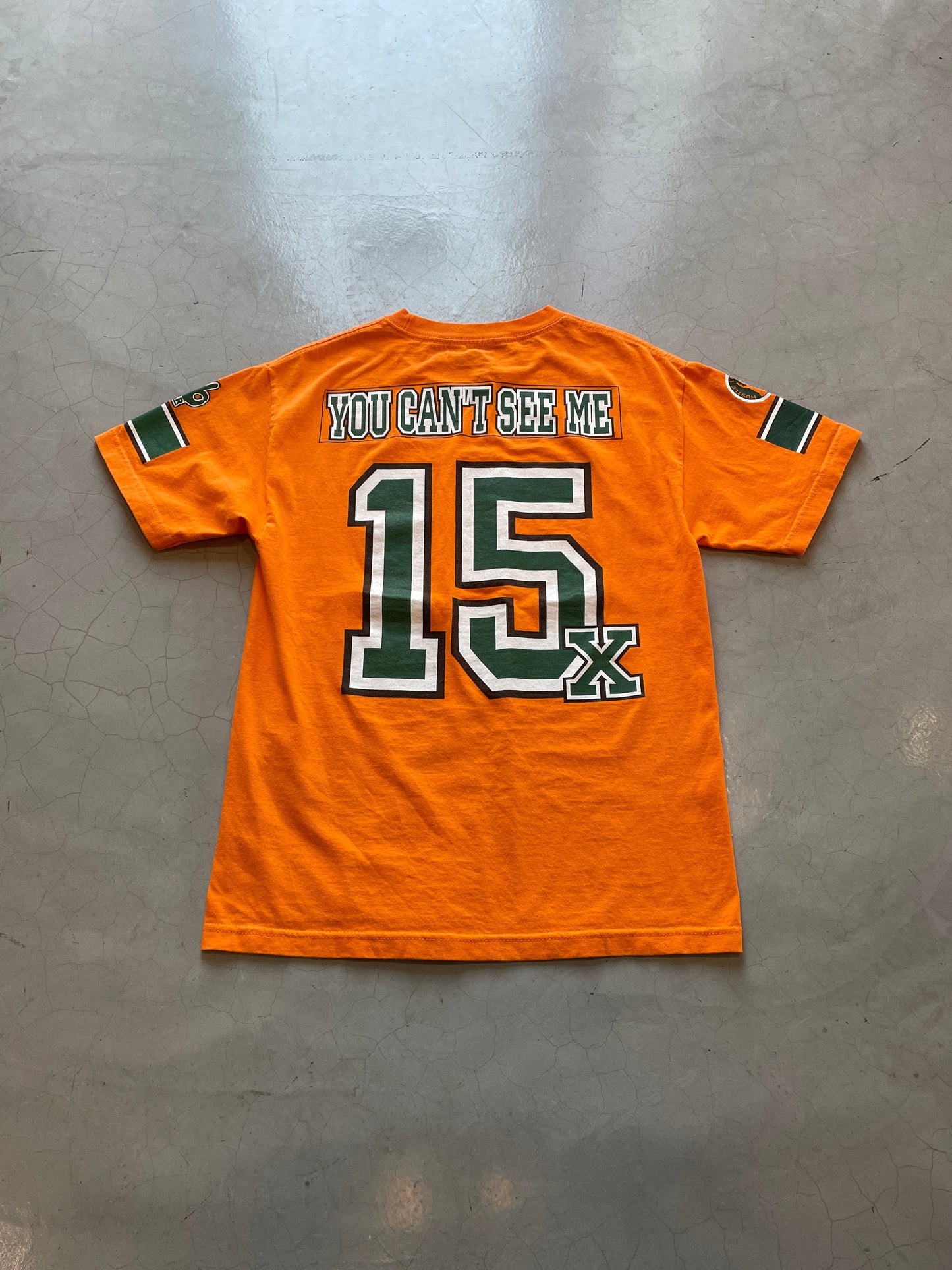 WWE John Cena Never Give Up Tee (Orange)