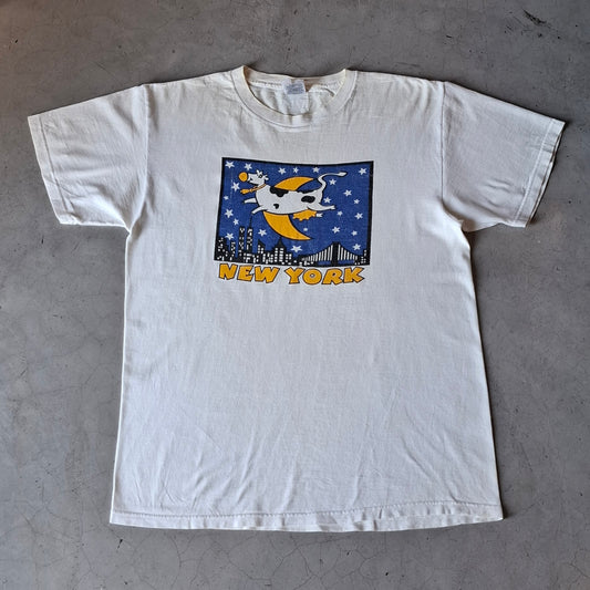 Vtg Cow New York Tee
