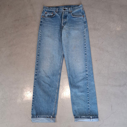 Vtg Levi's 501 Orange Tab Jeans