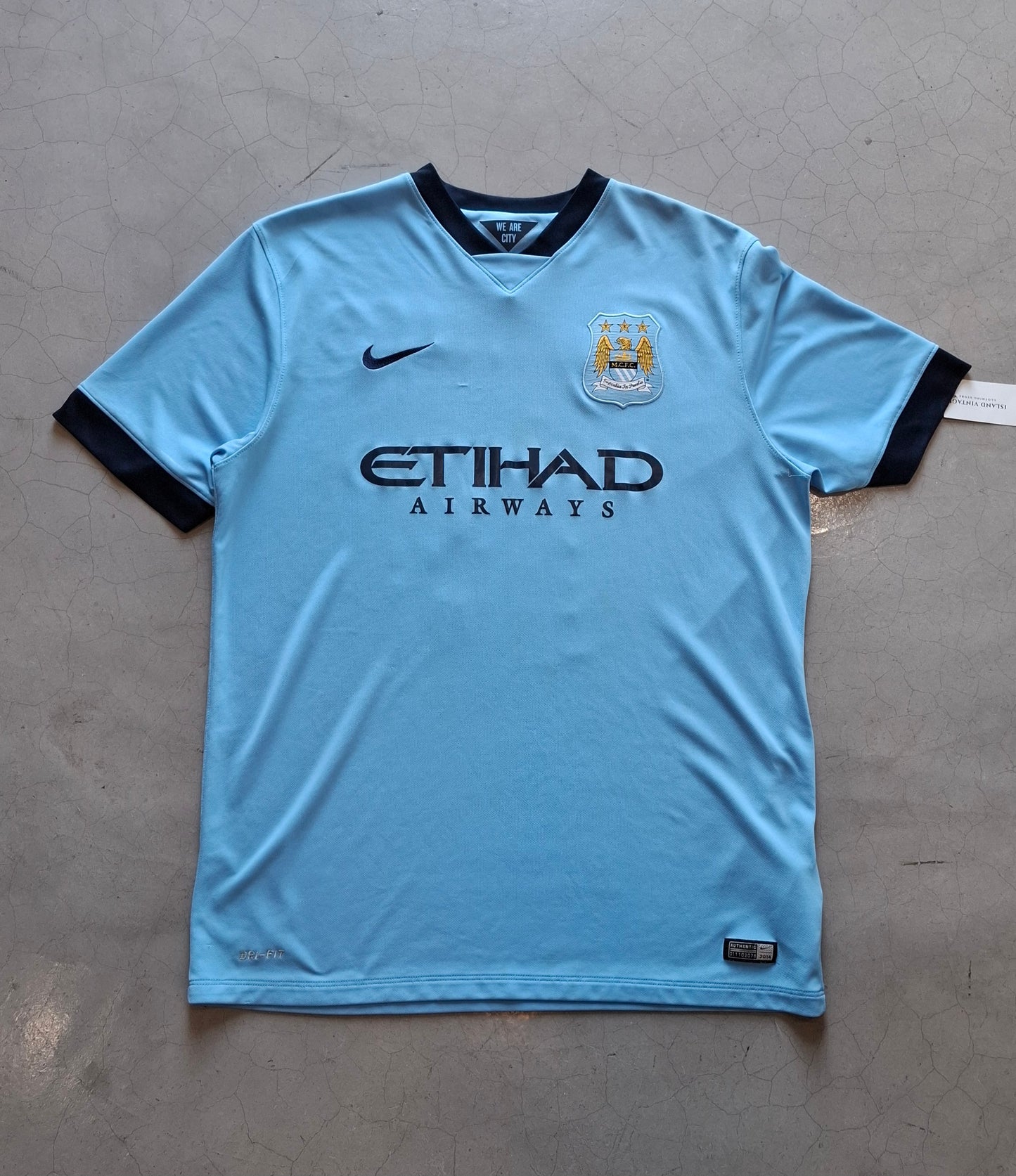 Man city 2014 home (Aguero) jersey