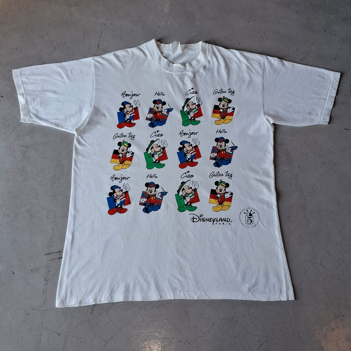 Vtg 1997 Mickey Mouse Tee