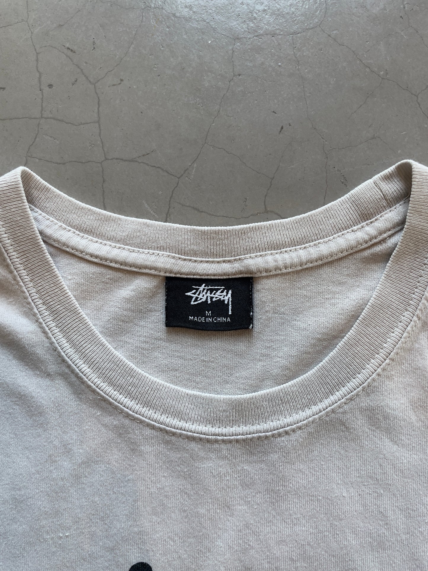 Stussy Cream World Tour Tee