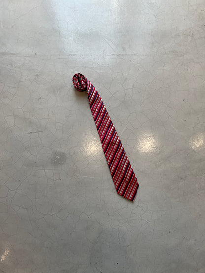 Vtg Yves Saint Laurent Neck Tie (Red)
