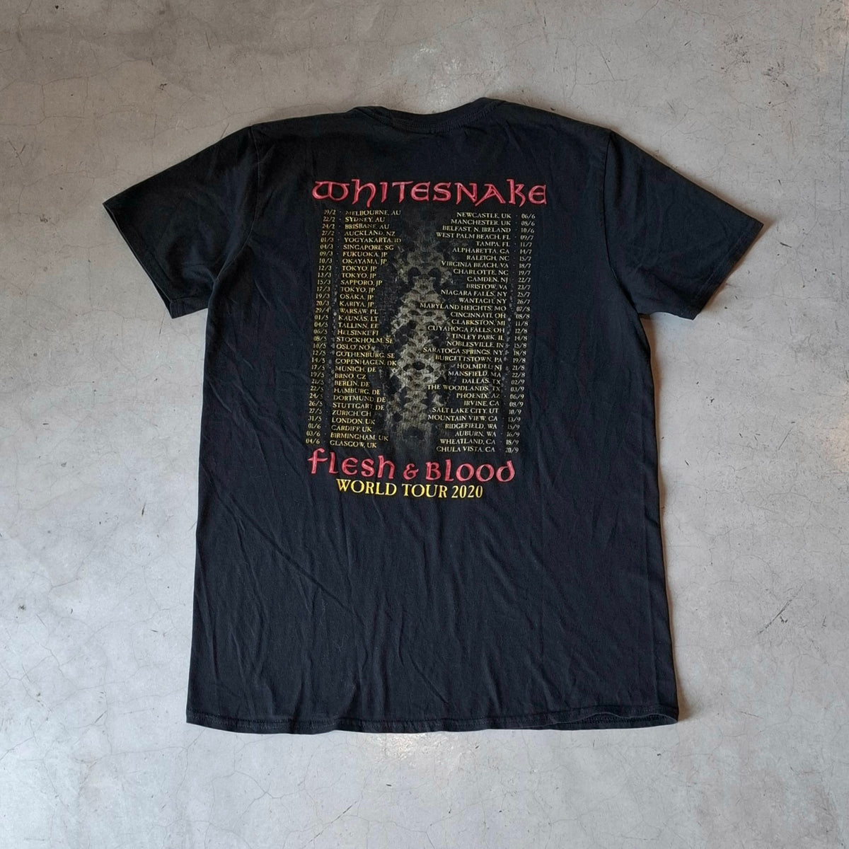 White Snake 2020 Tour Tee