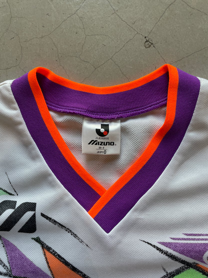 Vtg 1993-95 Mizuno Sanfreece Hiroshima Home Kit