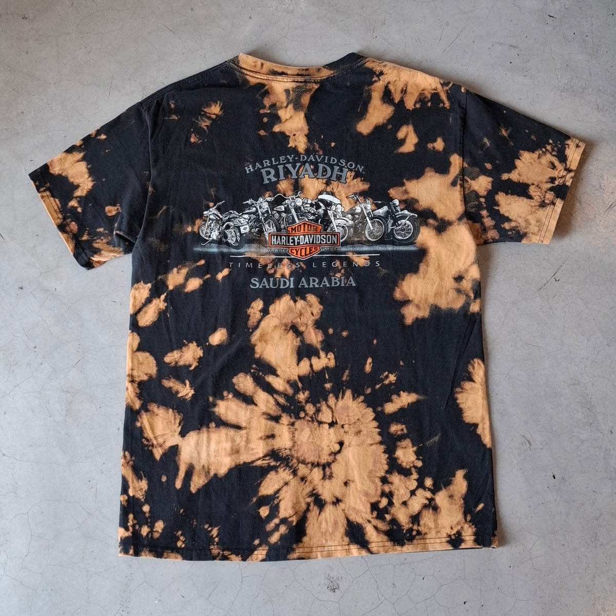 2013 Harley Davidson Riyadh Tie-Dye Tee