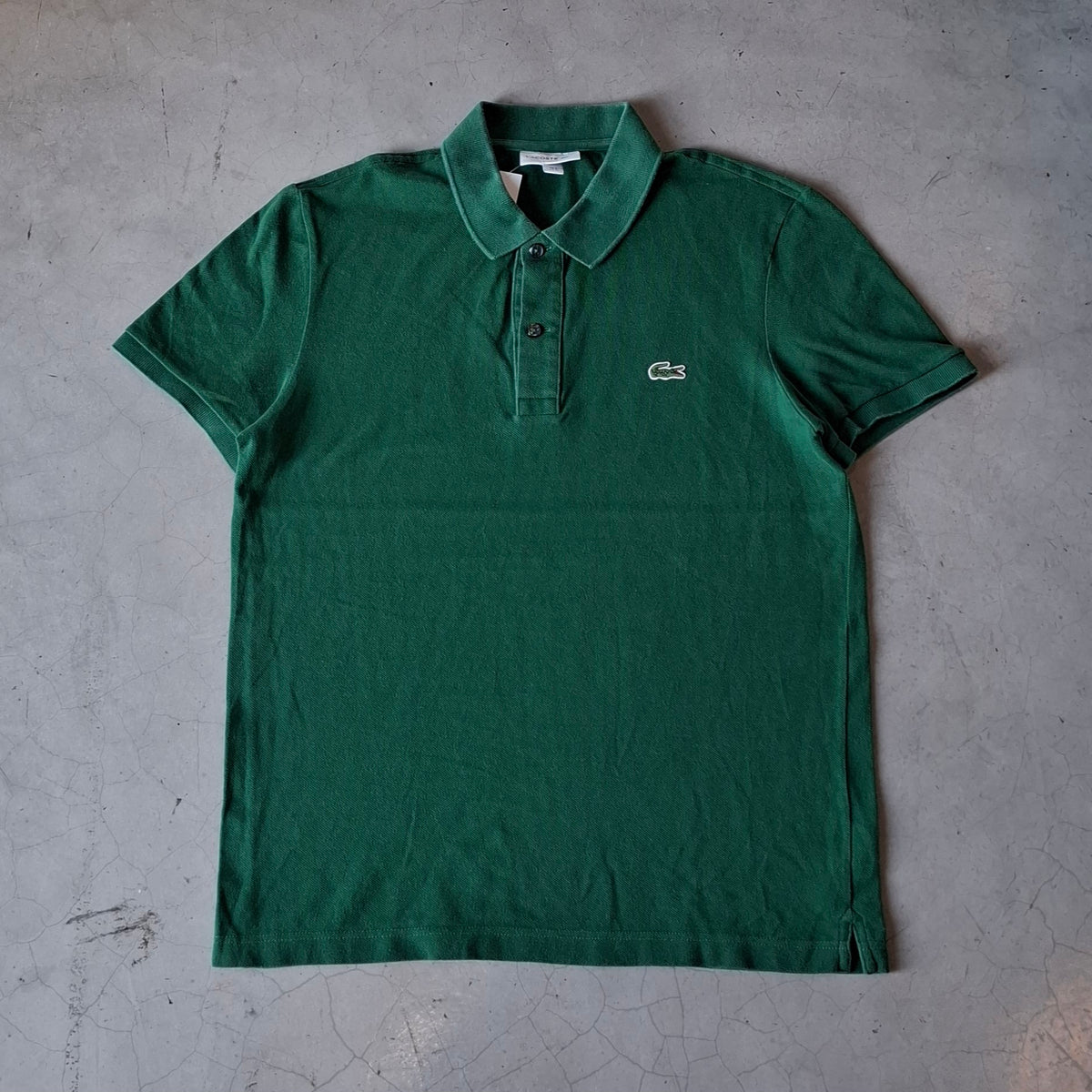 Green Lacoste Polo Shirt